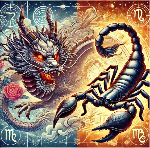 dragon scorpion